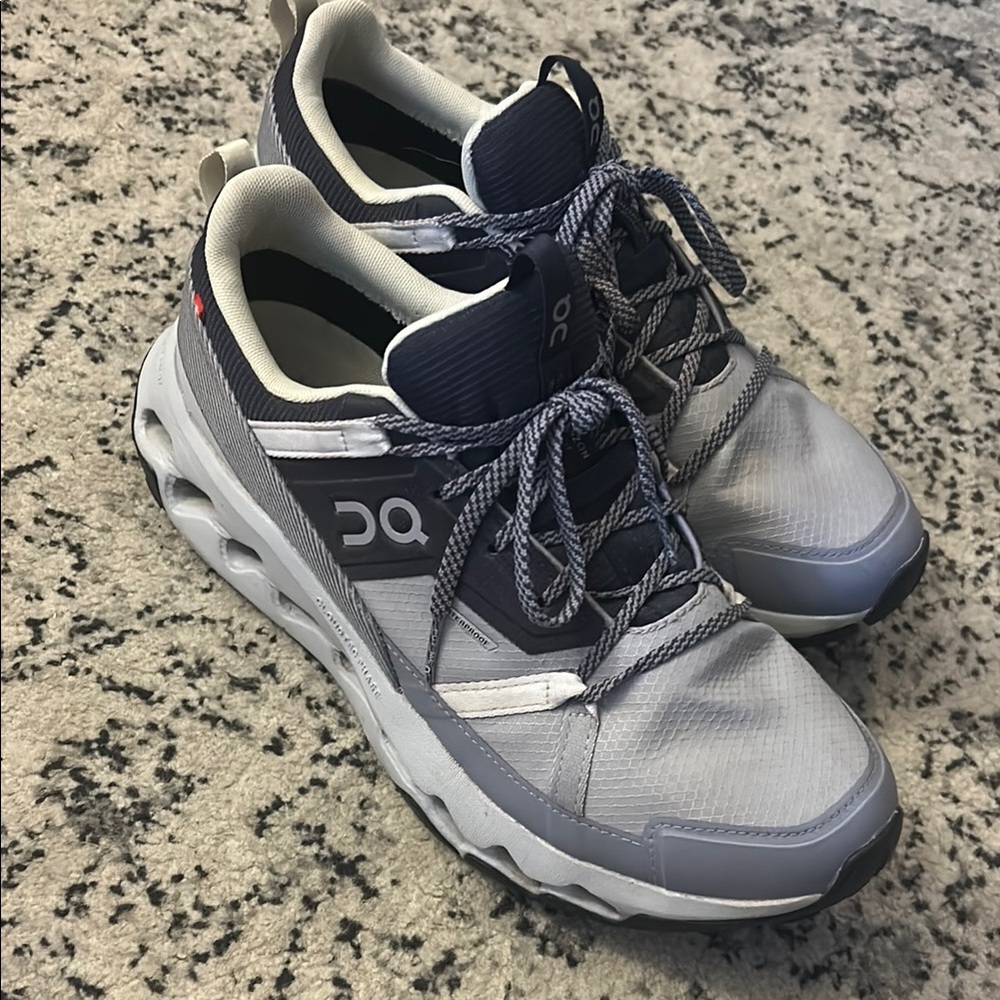 On Running waterproof shoes.